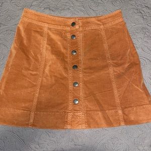 Madewell Rust Women’s Suede Skirt! Size 4! NEVER WORN!!
